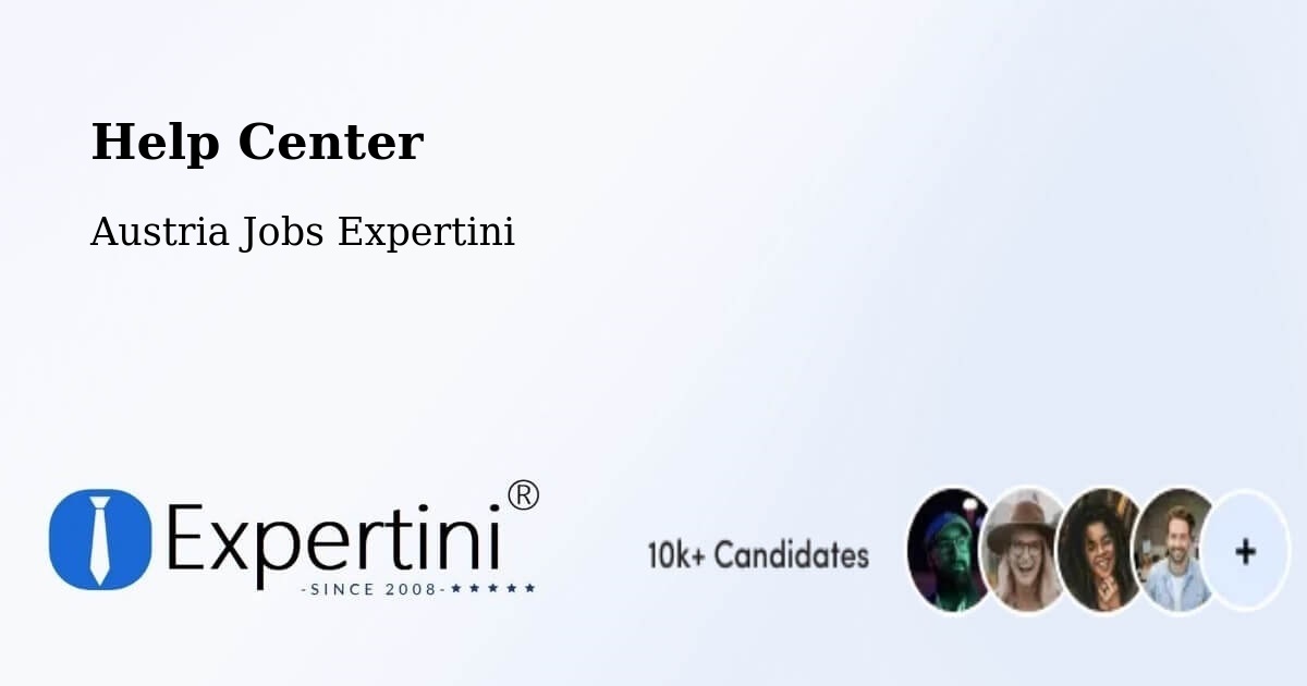 Help Center – Oggau - Austria Jobs Expertini
