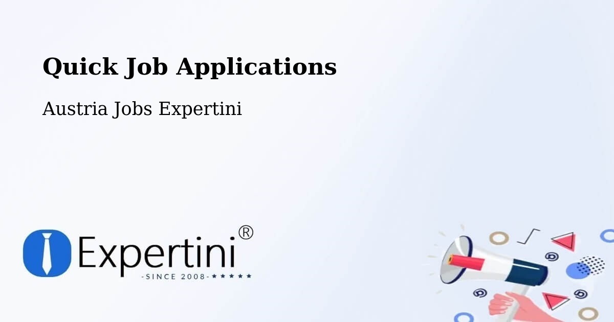 Quick Apply Feature – Oggau - Austria Jobs Expertini